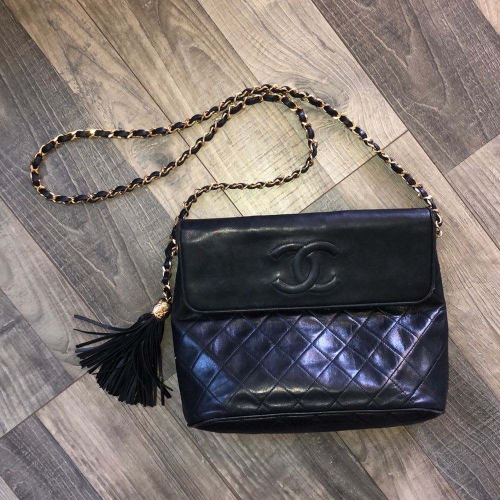 Authentic Chanel cross body bag